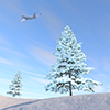 冬｜雪｜森 - 観光旅行｜無料イラスト素材